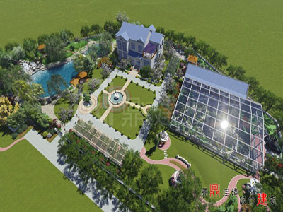 東營(yíng)金凱集團(tuán)莊園景觀